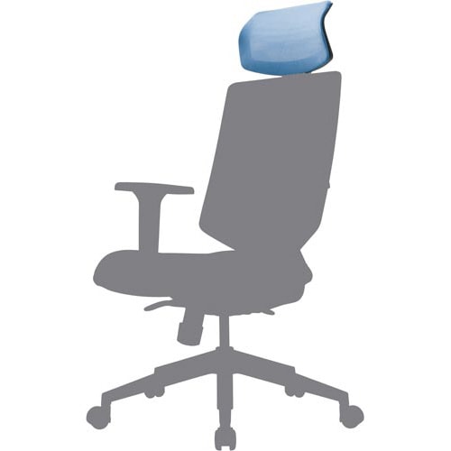 T30チェア用 オプションヘッドレスト ブルー