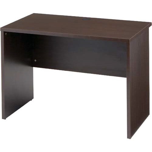 B木製デスク 幅1000 ダークブラウン