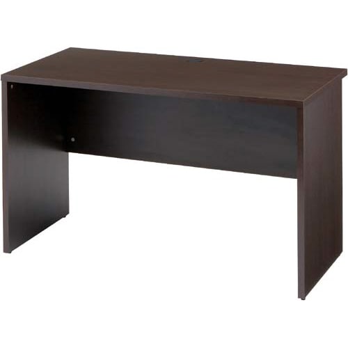 B木製デスク 幅1200 ダークブラウン