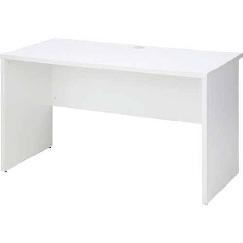 B木製デスク 幅1200 ホワイト