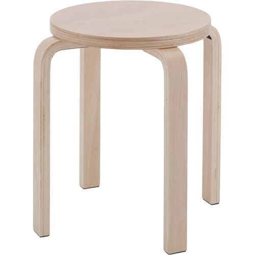 木製ラウンドスツール ナチュラル