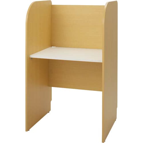 パーソナルブース 基本 ナチュラル 背板付