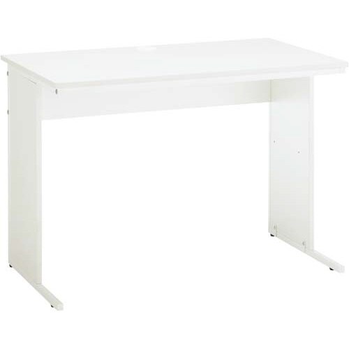 ワーキングデスク平机奥600幅1000ホワイト