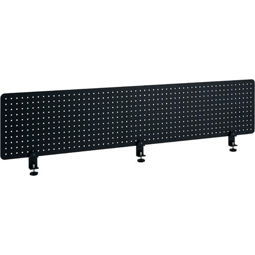 メタルデスクトップパネルW1400ブラック