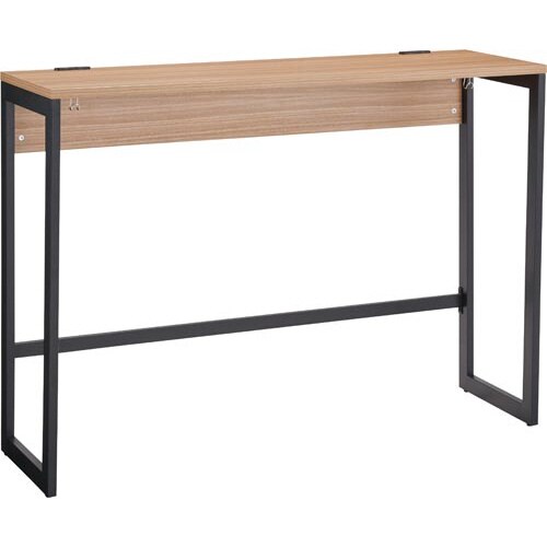 リスムハイデスクW1500 黒脚 ウォルナット