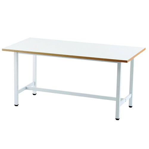 作業台 幅1500奥行750 ホワイト