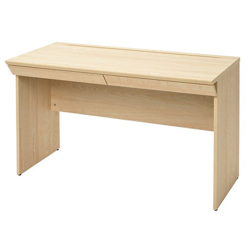 ユピタデスク 引出付き 幅1200 ナチュラル