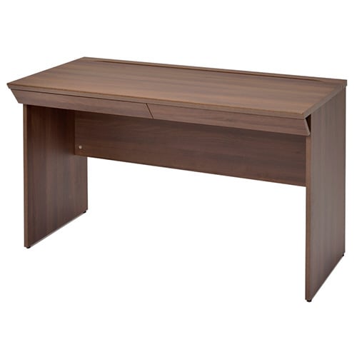 ユピタデスク 引出付き 幅1200 ダーク