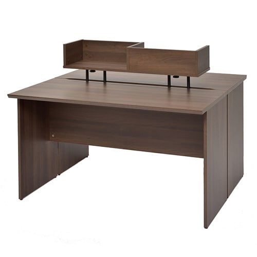 ユピタデスク 上置ブックシェルフ ダーク