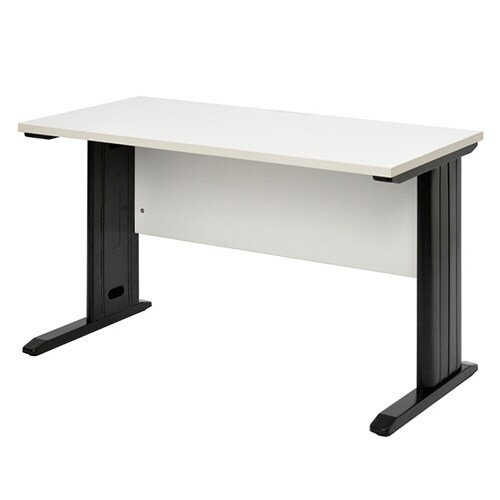 アソートデスク 幅1200奥行600 WH×BK