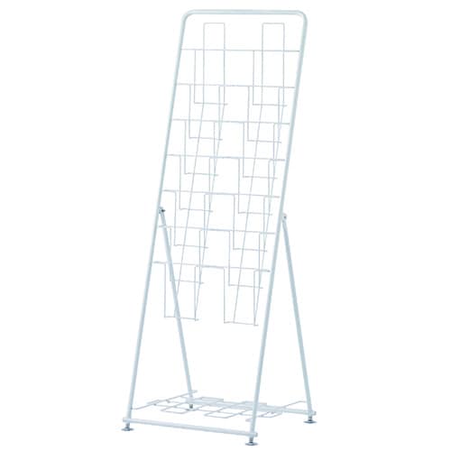 パンフレットスタンド 7段 ダブル ホワイト