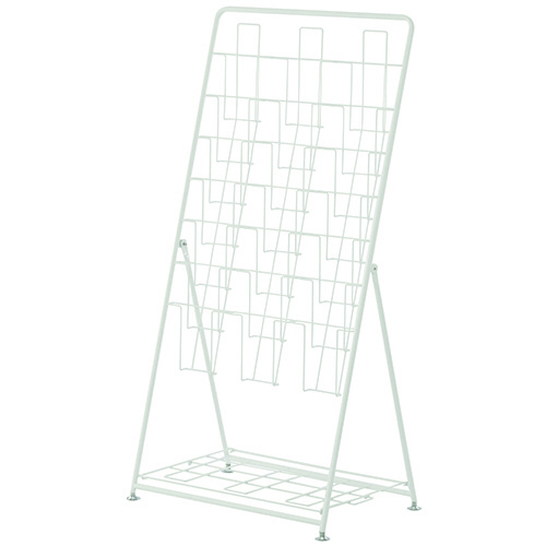 パンフレットスタンド 7段 トリプル ホワイト