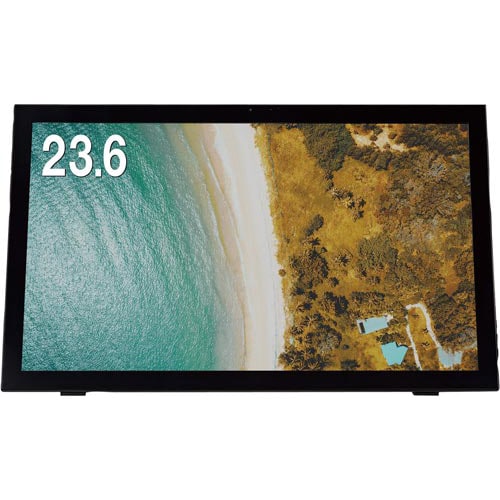 23.6型ワイドタッチパネルディスプレイ カメラ付