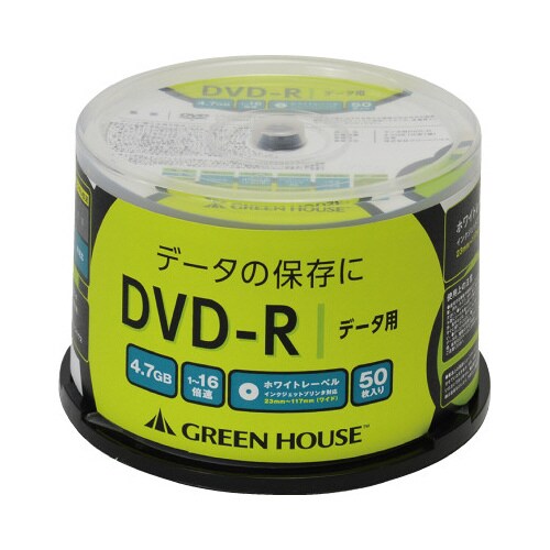 DVD−Rデータ用16倍速IJ対応50枚SP×2