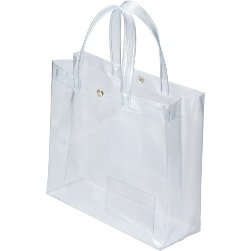 持ち出しやすいシースルーバッグ Sサイズ 10個
