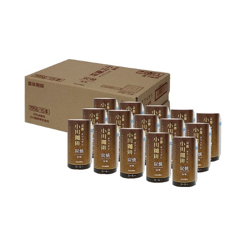 京都 小川珈琲 炭焼珈琲 カフェオレ 加糖×15本