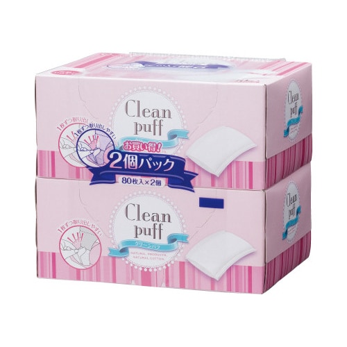 クリーンパフ 80枚入×6