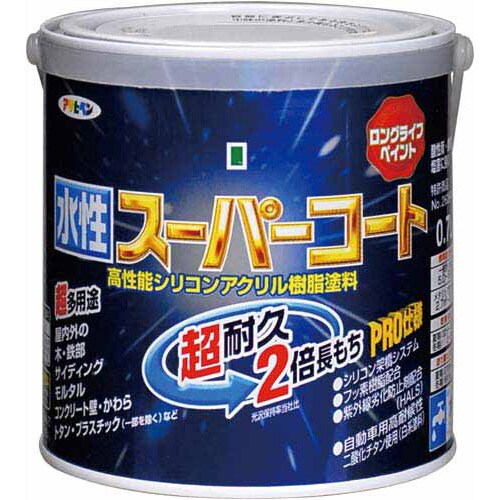 水性 スーパーコート 赤 0.7L