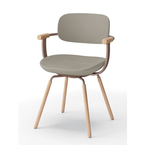 バーテブラ CBベース 木部OL 背座Eベージュ