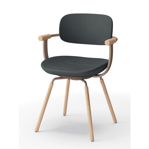 バーテブラ CBベース 木部OL 背座Oブラック