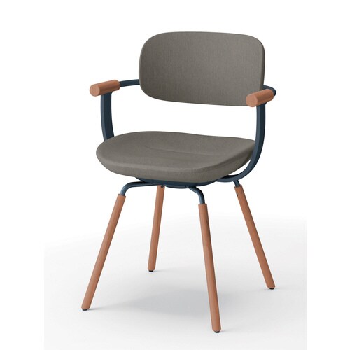 バーテブラ DGベース 木部OD 背座Dオリーブ