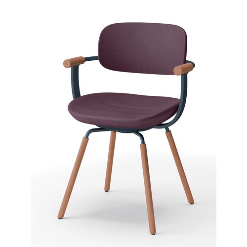 バーテブラ DGベース 木部OD 背座Pパープル