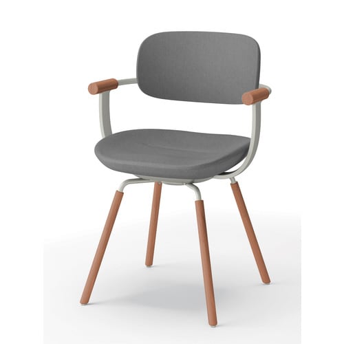 バーテブラ POベース 木部OD 背座グレー