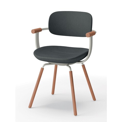 バーテブラ POベース 木部OD 背座Oブラック