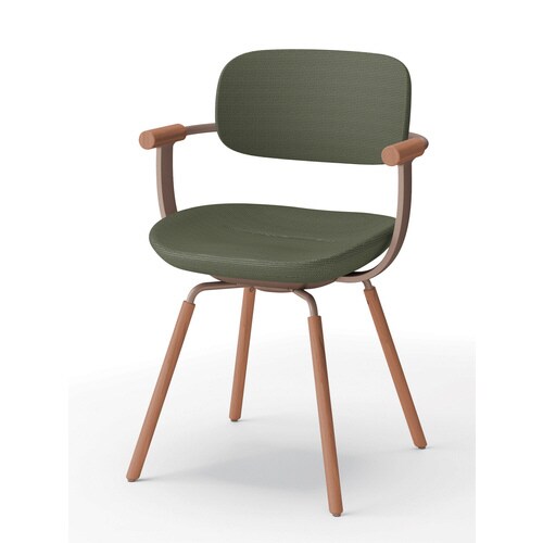 バーテブラ CBベース 木部OD 背座Lグリーン