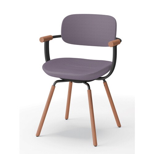 バーテブラ BKベース 木部OD 背座Gパープル