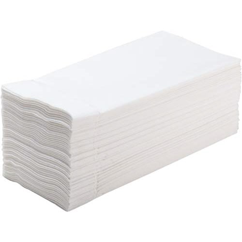 カラーナプキン8折2PLY 白無地 50枚入×40