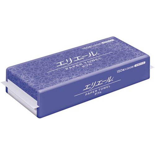 エリエールペーパータオル 150W 1梱(25個)