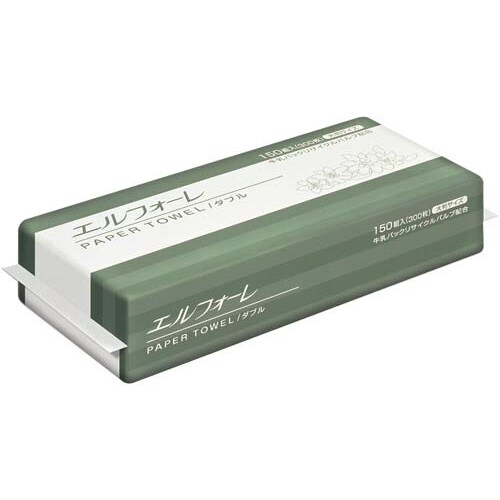 エルフォーレペーパータオル150W 1梱(25個)