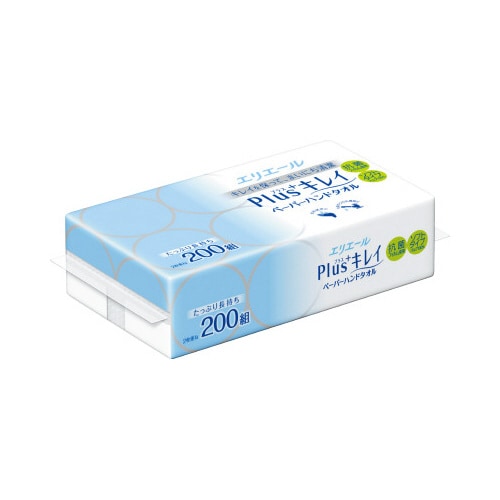 エリエールPlusキレイペーパーハンドタオル×35