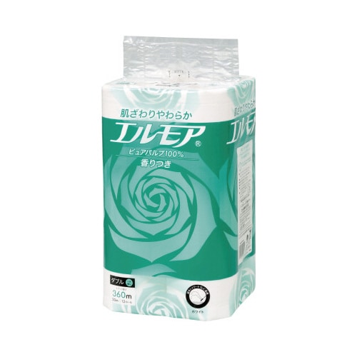 エルモア 12ロール ダブル 花の香り×8