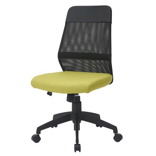 ミドルバックメッシュチェア グリーン