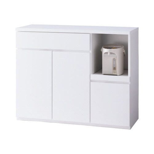 Nキッチンボード カウンター 開き扉 W1188