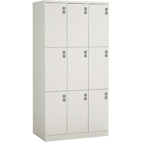 マスタースチールロッカー 9人用(3段)