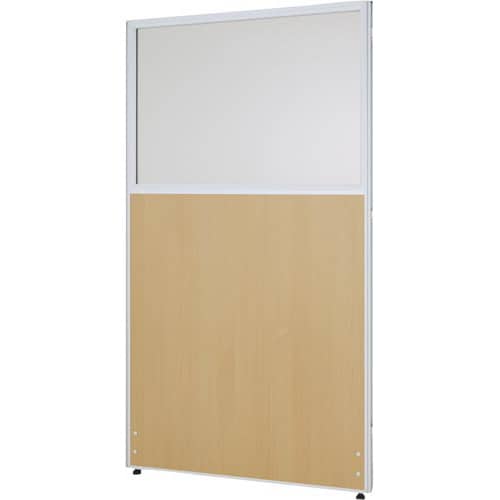 シェルト 二段割パネル高1600 チーク