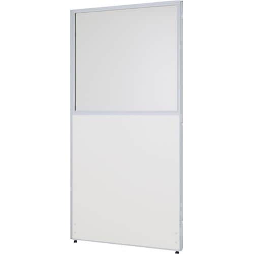 シェルト 二段割パネル高1800 ホワイト