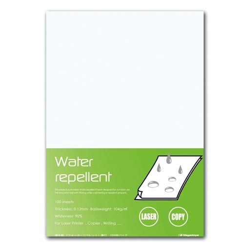 撥水紙ウォーターリペレント A4 厚口 100枚