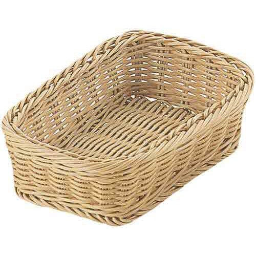 洗えるラタン 角型 ナチュラル S