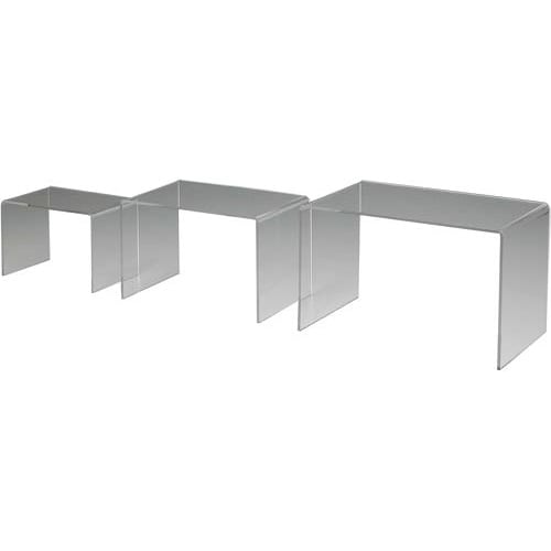 アクリルコの字クリアー 中 10個入