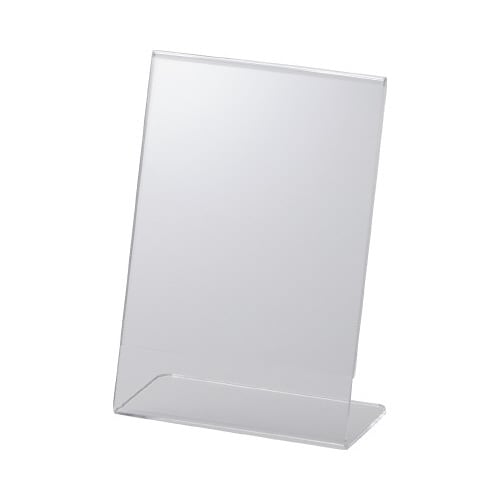 サインホルダー片面用L型 写真Lサイズ 縦