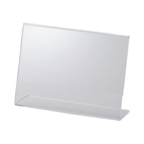 サインホルダー片面用L型 A6 横