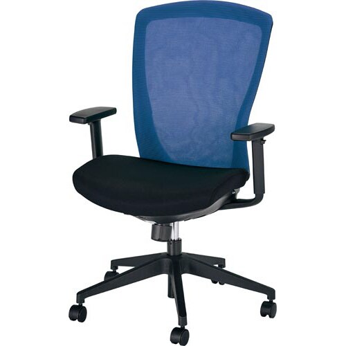 ラフィナートネット2チェア可動肘付ブルー4脚以上