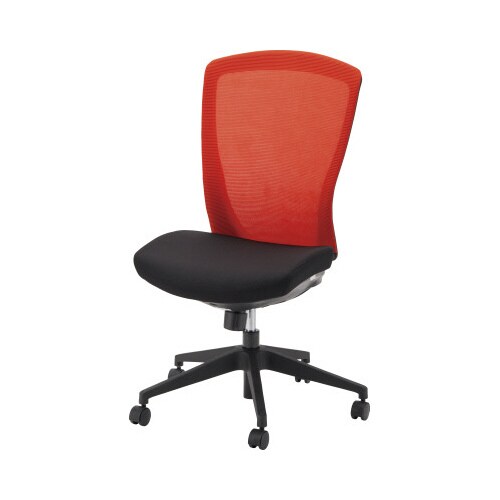 ラフィナートネット2チェア 肘なしレッド4脚以上