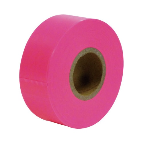 サインテープ 目印用 30mmX50m ピンク