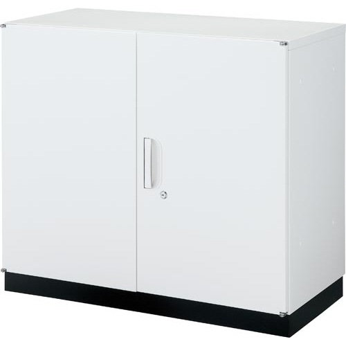 アッセ収納900×450下置2段790両開きBK