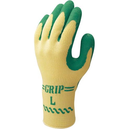 グリップ(ソフトタイプ) L グリーン 3双×5
